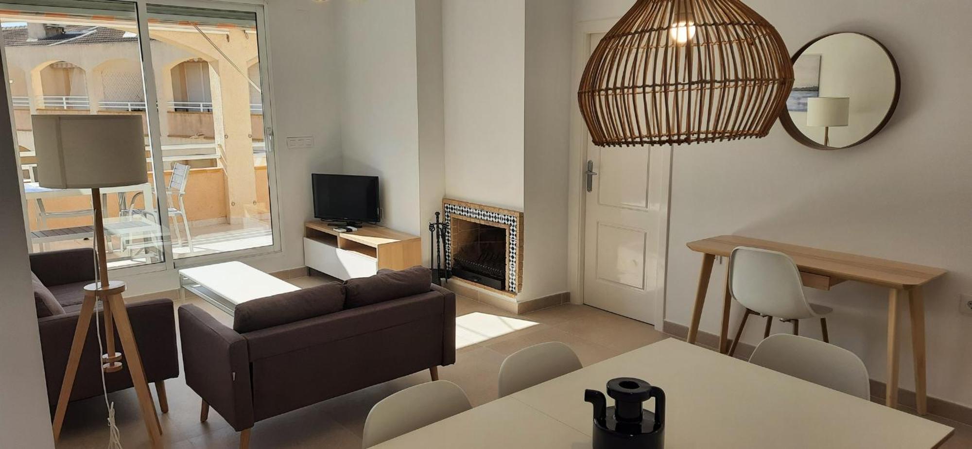 Apartamento Atico En Urb Bahia De Denia De Vacaciones Mar Por Medio Exterior foto